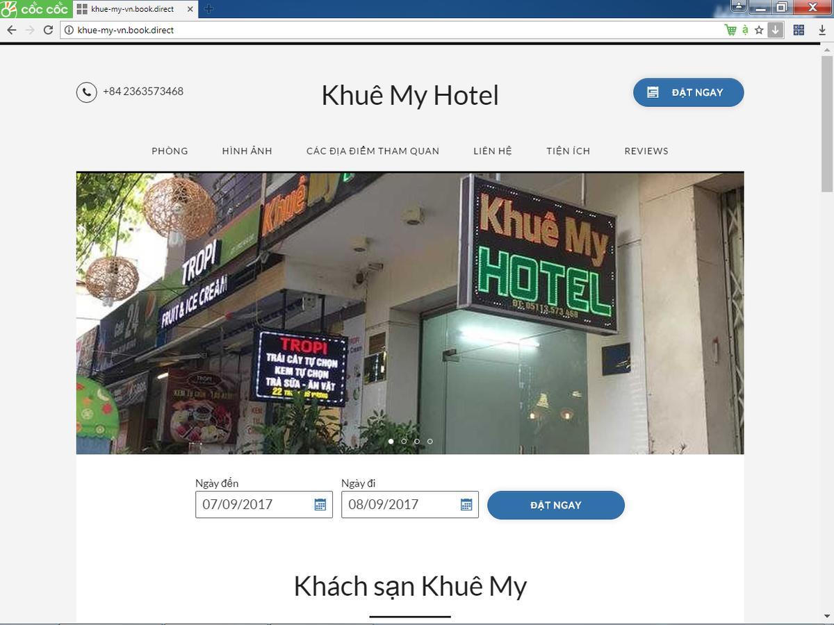 Khue My Hotel Da Nang Eksteriør bilde